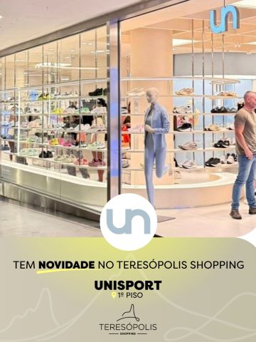 Tem novidade no Teresópolis Shopping 🛍

A Unisport chegou com opções que unem conforto e estilo para quem procura uma vida mais ativa, saudável e feliz! 

Venha conhecer! 
📍1º Piso