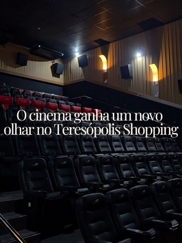 O cinema ganha um novo olhar no Teresópolis Shopping. 🎬✨

Mais tecnologia, mais conforto e aquela sensação de viver cada cena como se você estivesse dentro dela.

Vem descobrir uma nova forma de assistir aos seus filmes favoritos. 🍿
📍 Teresópolis Shopping