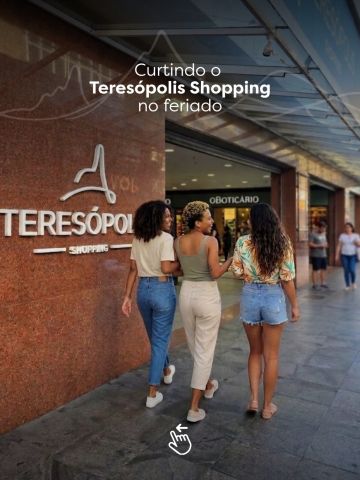 Neste 7 de Setembro, o Teresópolis Shopping é o lugar certo pra relaxar e aproveitar: aquele filme, um almoço gostoso, uma volta pelas lojas…
Vem passar o feriado com a gente! 🇧🇷🧡