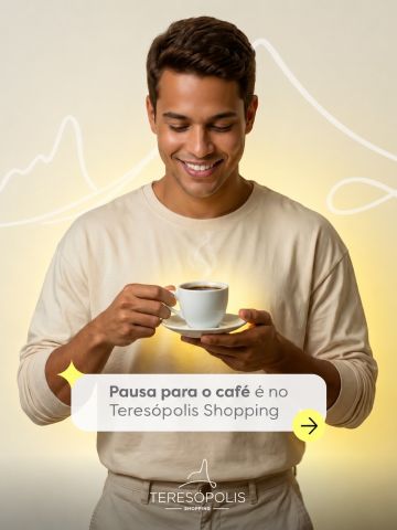O frio chegou e trouxe o convite perfeito: desacelerar com um bom café ☕❄️

No Teresópolis Shopping, cada degustação ganha clima de inverno, daqueles que abraçam por dentro e fazem o tempo passar mais devagar, do jeito certo.

Passa por aqui, escolhe seu favorito e transforma a pausa do dia em um momento só seu.