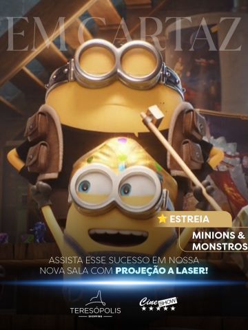 🍿 A próxima sessão já está te esperando!

A programação do Cine Show está cheia de filmes para todos os gostos. Escolha seu favorito, garanta a pipoca e aproveite uma experiência completa no Teresópolis Shopping.

🎬 Confira os horários e venha viver grandes histórias na telona.