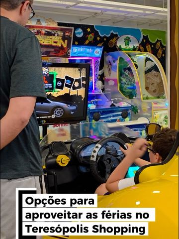 As melhores memórias das férias se constroem em família. 💛
E aqui no Teresópolis Shopping a gente preparou tudo para vocês aproveitarem cada momento, do cinema ao restaurante, do playground à sobremesa depois.
Vem criar memórias com a gente. ✨