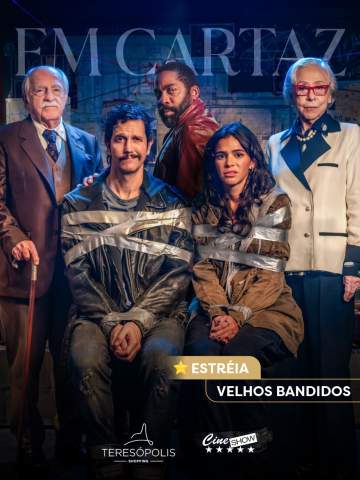 🎬 Já pode escolher o seu filme da semana no Teresópolis Shopping. Confira a programação, garanta sua sessão e aproveite o melhor do cinema.