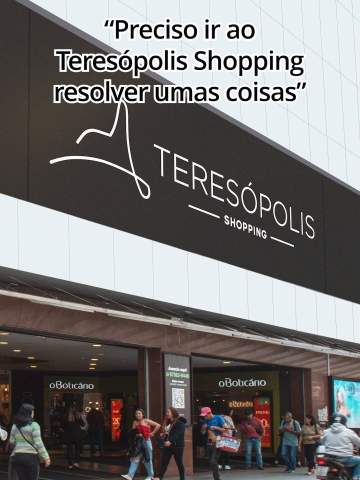 Queremos saber: o que você mais gosta de resolver por aqui no Teresópolis Shopping? 😎 

#teresópolisshopping #oshoppingdacidade