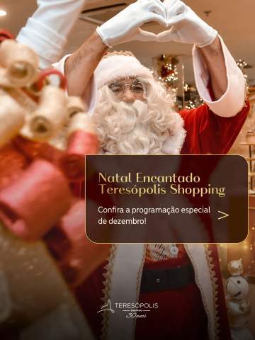 O Natal tomou conta do Teresópolis Shopping!Venha viver cada detalhe de uma programação gratuita feita para encantar toda a família!Confira as atrações confirmadas do mês em nosso carrossel e programe sua visita! ❤️#teresopolisshopping #oshoppingdacidade #euamotere