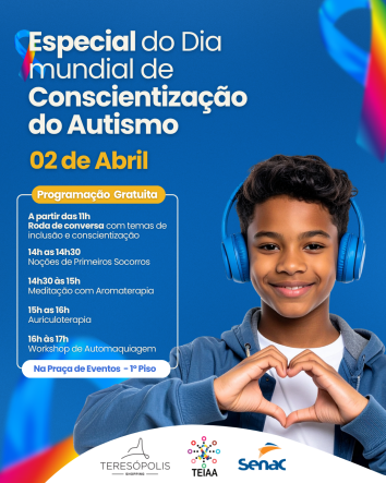 Dia Mundial de Conscientização do Autismo