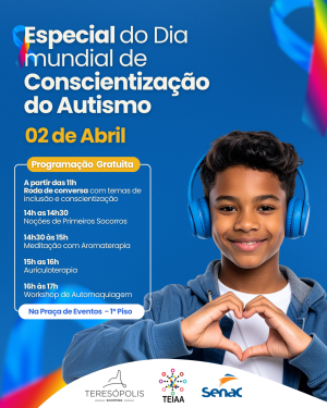 Dia Mundial de Conscientização do Autismo